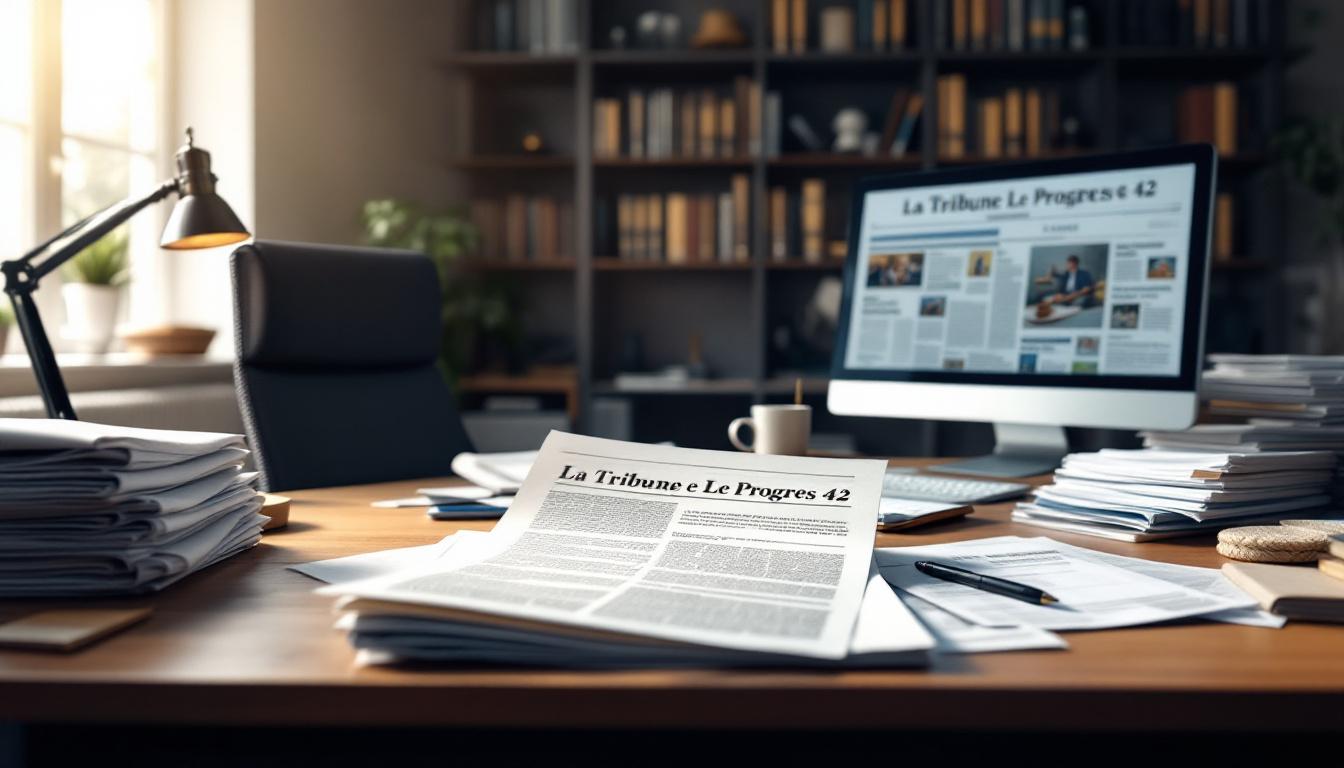 Annonces légales dans La Tribune Le Progrès 42 en 2026
